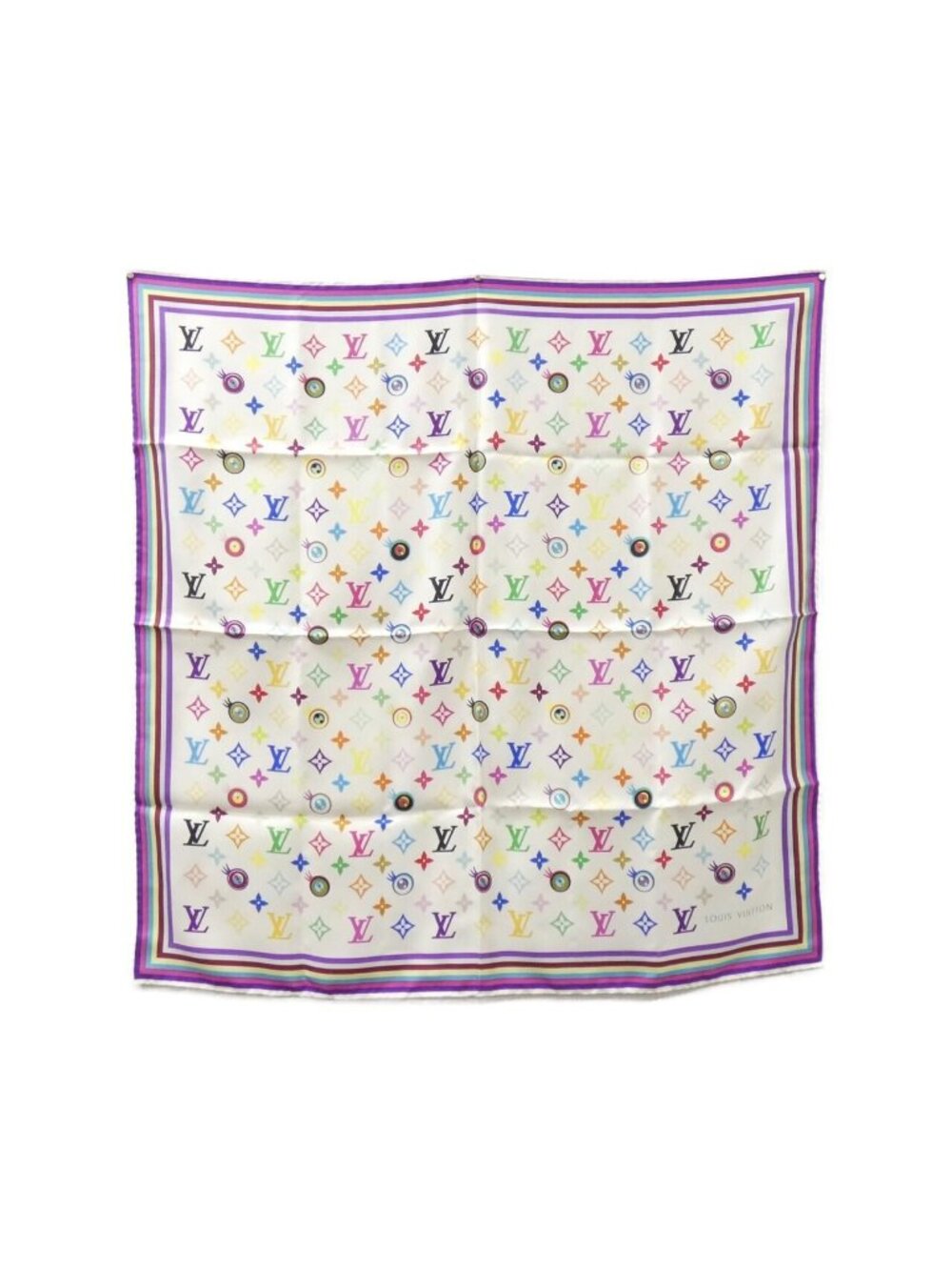 Louis Vuitton Multicolor Scarf I Love Monogram